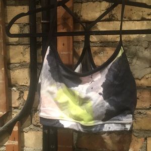 Lululemon Flow Y bra - rare pattern!